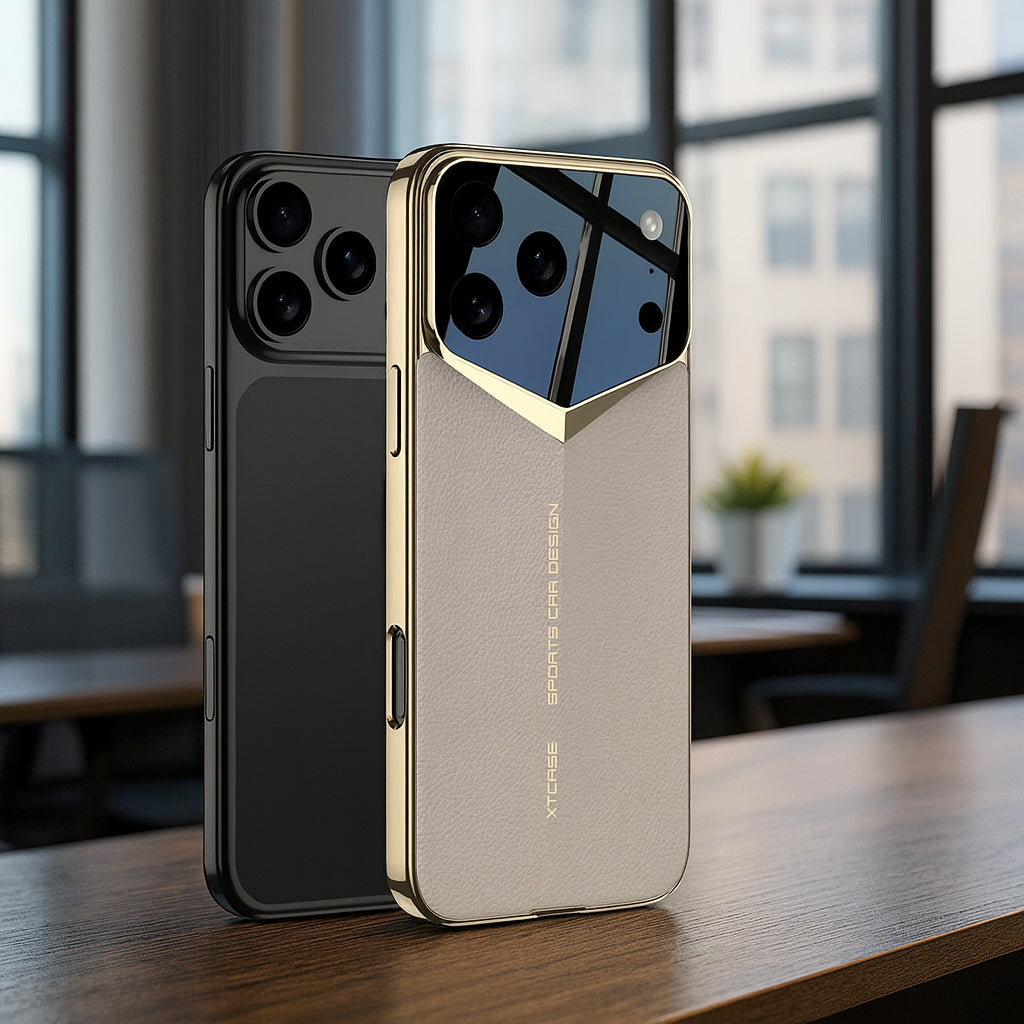 Apex Leather Shield Case Mobile Case by CoverMeUp - Style 6
