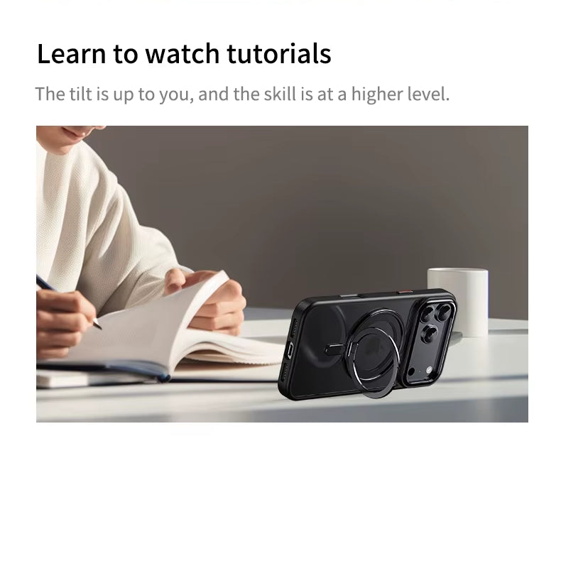 Hybrid Protection Magnetic Ring Case Mobile Case by CoverMeUp - Style 10