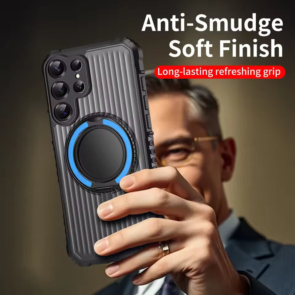 Bolt Clad Magnetic Kickstand Case - Samsung Mobile Case by CoverMeUp - Style 7