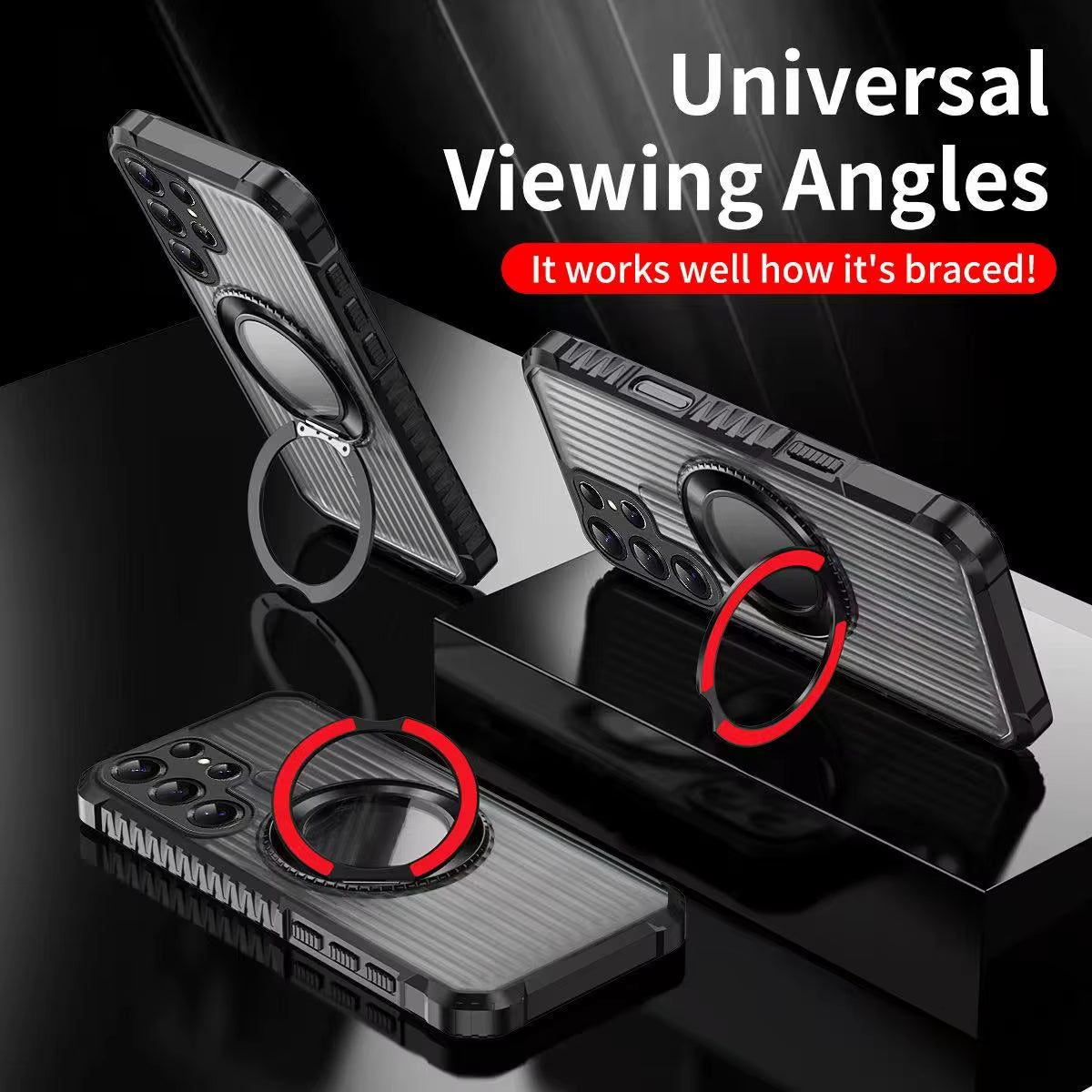 Bolt Clad Magnetic Kickstand Case - Samsung Mobile Case by CoverMeUp - Style 8
