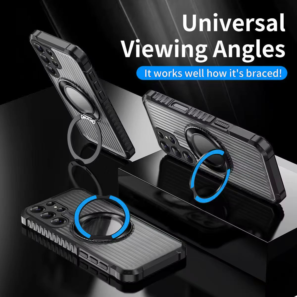 Bolt Clad Magnetic Kickstand Case - Samsung Mobile Case by CoverMeUp - Style 9