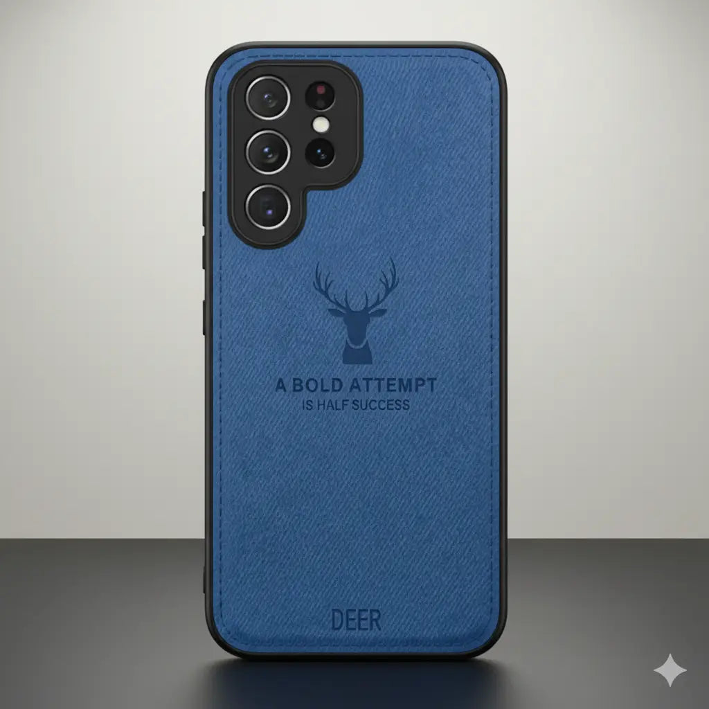 Deer Pattern Elegance Leather Case Mobile Case by CoverMeUp