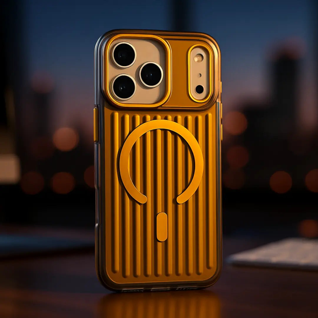 Orinox Sleek Corrugated Magsafe Case Mobile Case by CoverMeUp - Style 3