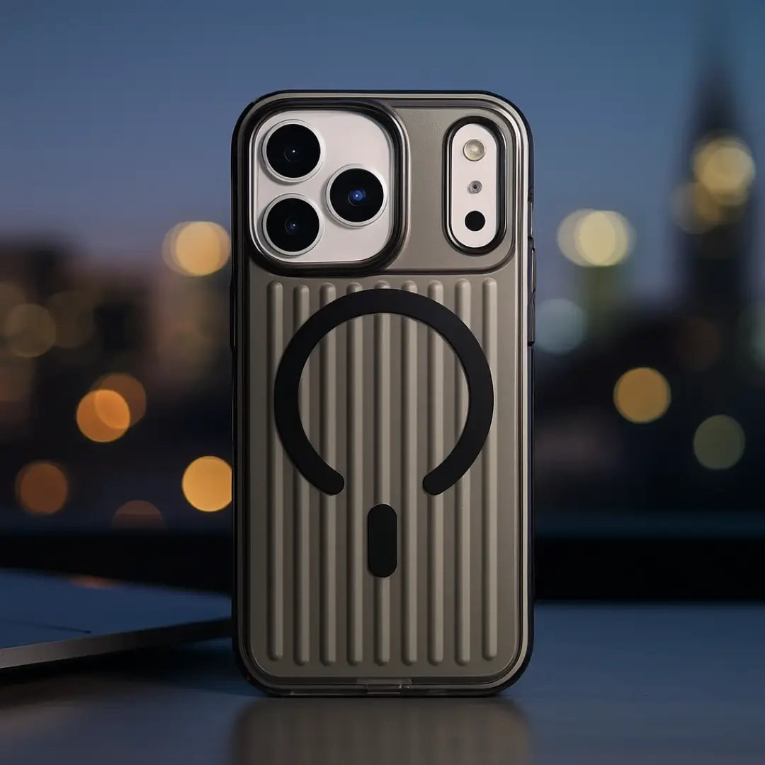 Orinox Sleek Corrugated Magsafe Case Mobile Case by CoverMeUp - Style 10