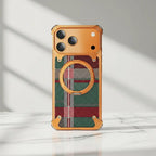 Titan Carbon Metal Bracket Case Mobile Case by CoverMeUp - Style 8