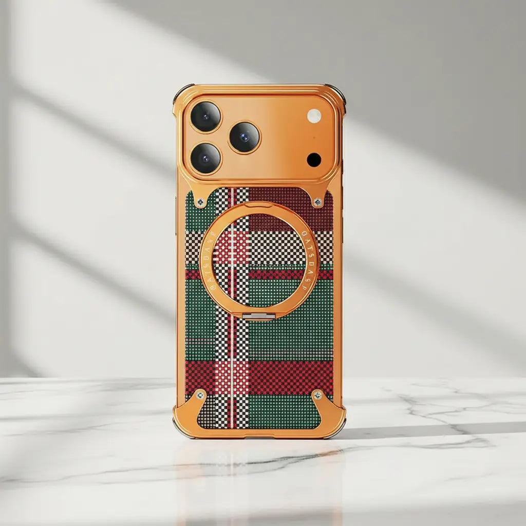 Titan Carbon Metal Bracket Case