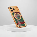 Titan Carbon Metal Bracket Case Mobile Case by CoverMeUp - Style 7