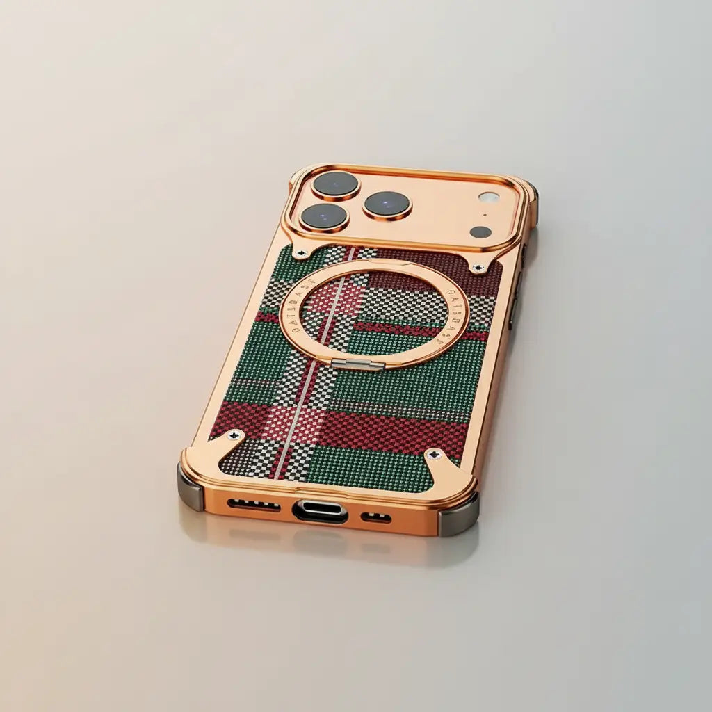 Titan Carbon Metal Bracket Case