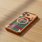 Titan Carbon Metal Bracket Case Mobile Case by CoverMeUp - Style 4