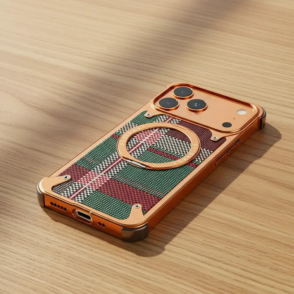 Titan Carbon Metal Bracket Case