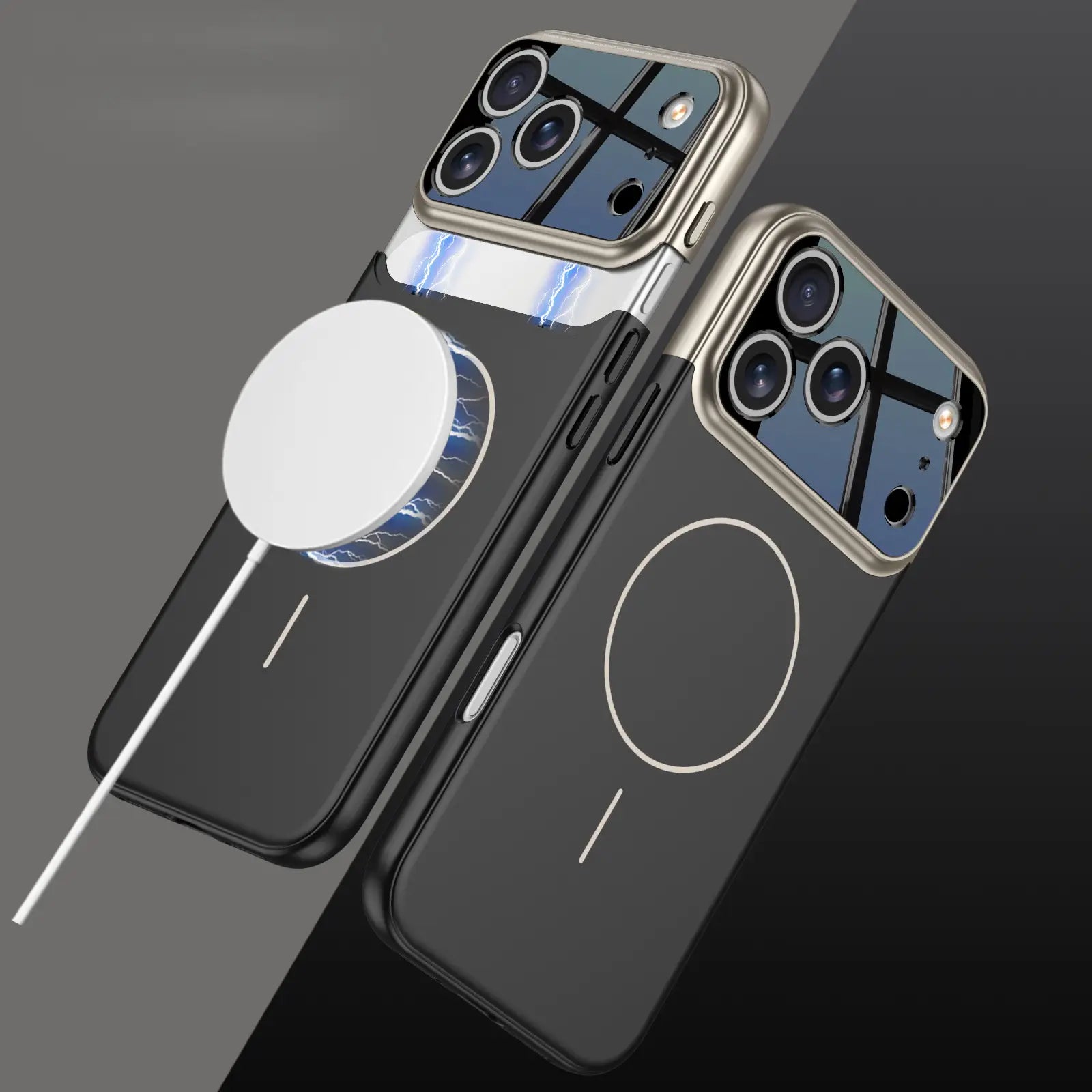 Dual Tone Matte MagSafe Case Mobile Case by CoverMeUp - Style 4