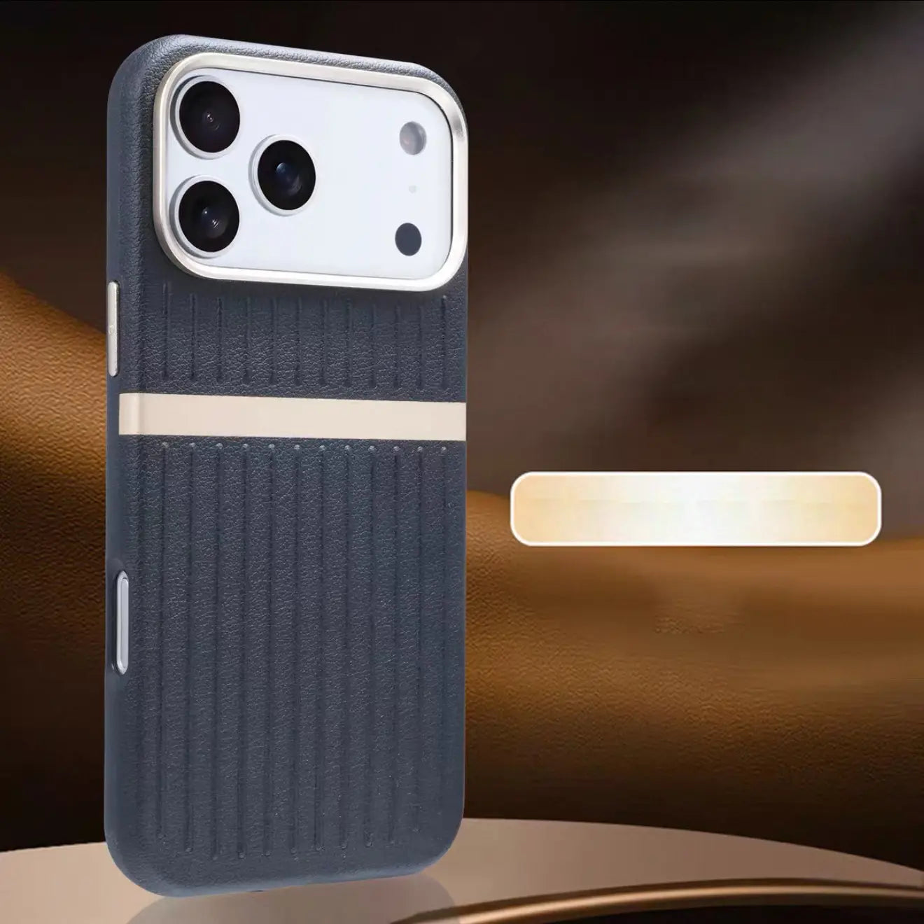 Ridge Band Stripe Hybrid Case Mobile Case by CoverMeUp - Style 16