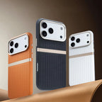 Ridge Band Stripe Hybrid Case Mobile Case by CoverMeUp - Style 5