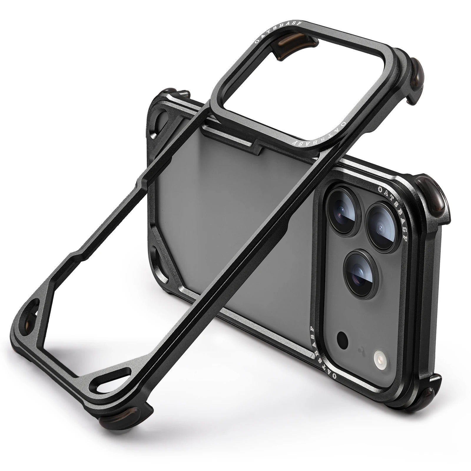 Metallic Frame Corner Guard Case Mobile Case by CoverMeUp - Style 5