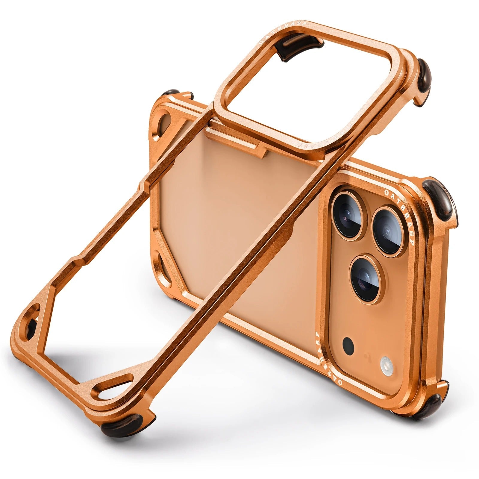 Metallic Frame Corner Guard Case Mobile Case by CoverMeUp