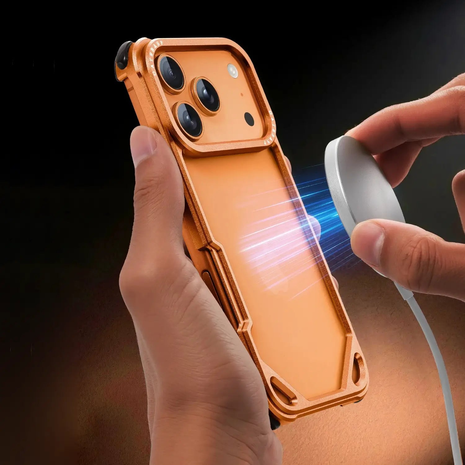 Metallic Frame Corner Guard Case Mobile Case by CoverMeUp - Style 6