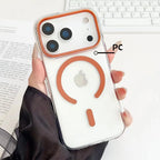 OpticX Clear MagSafe PC Anti-Yellow Case Mobile Case by CoverMeUp - Style 14