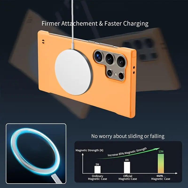 Magna Guard Borderless Magnetic Case - Samsung Mobile Case by CoverMeUp - Style 9