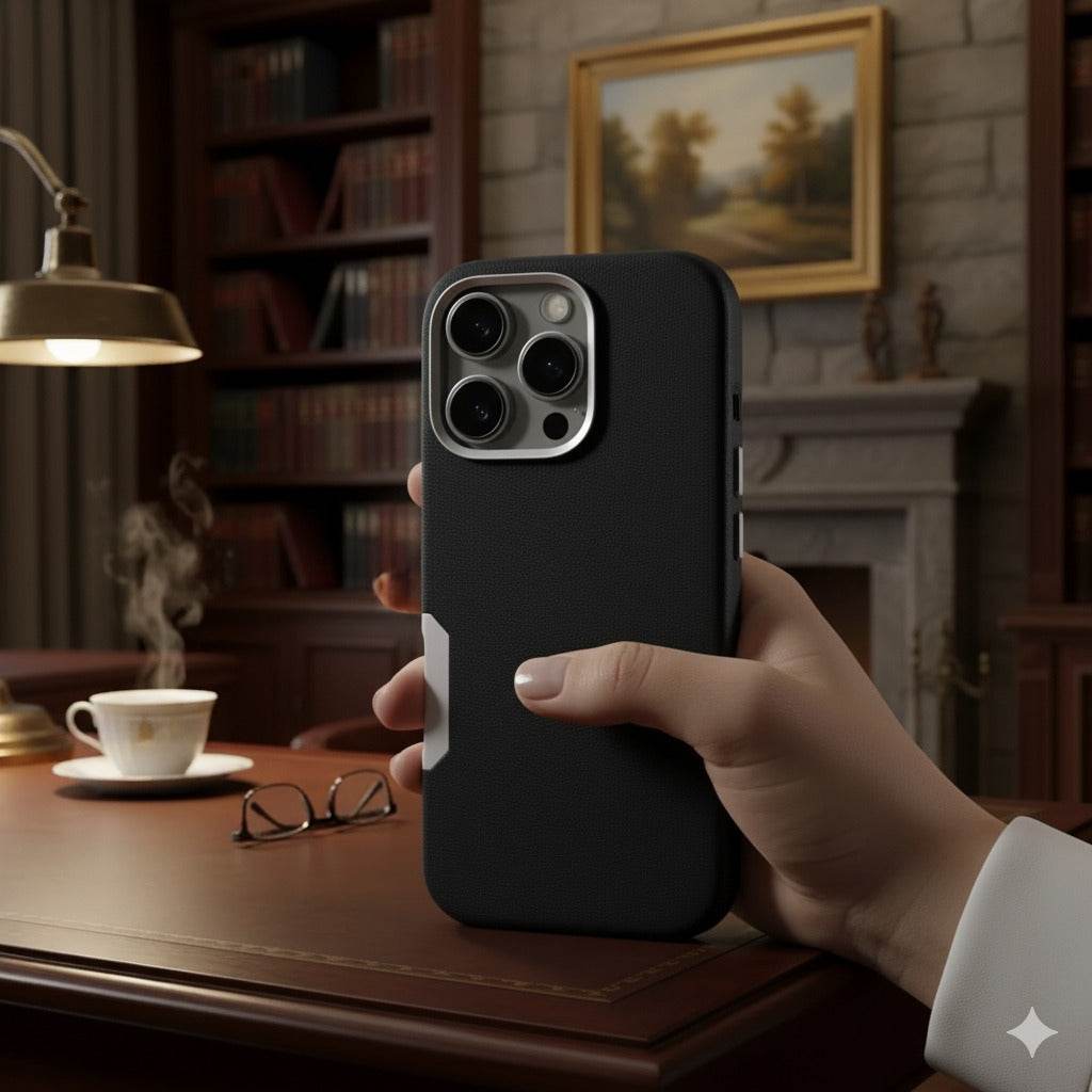 Luxe Leather Case Mobile Case by CoverMeUp - Style 4
