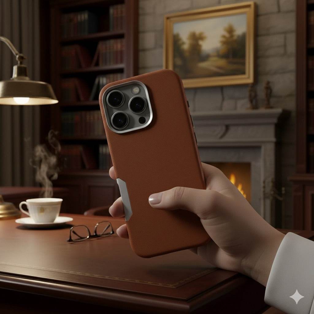 Luxe Leather Case Mobile Case by CoverMeUp - Style 6