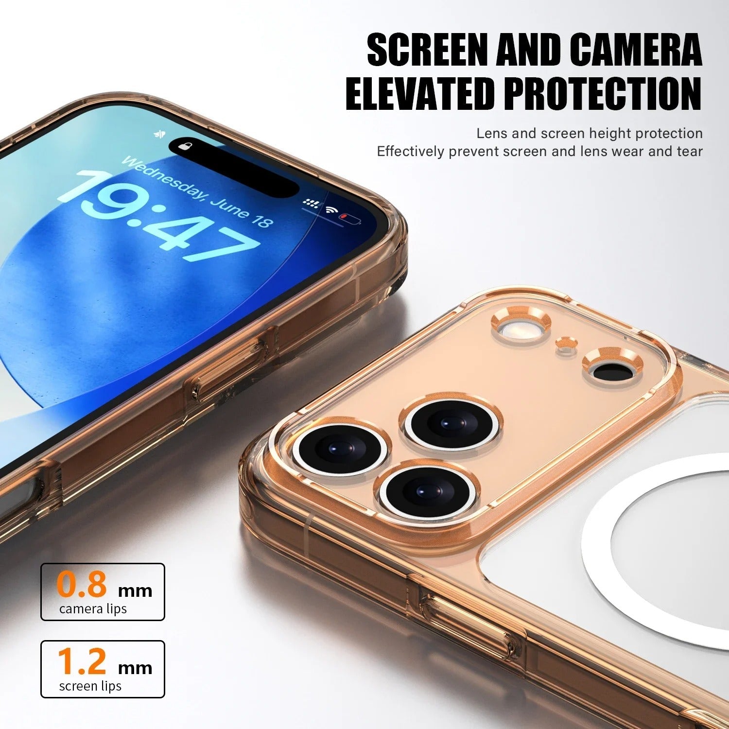 Modern Hybrid Armor Mag Case Mobile Case by CoverMeUp - Style 14