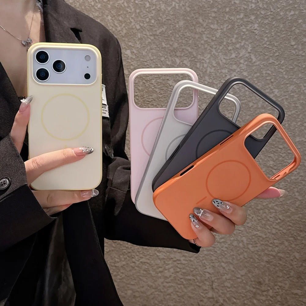 iPhone 17 Series Modern Soft MagSafe Case