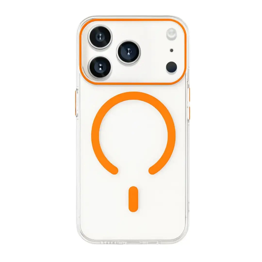 OpticX Clear MagSafe PC Anti-Yellow Case Mobile Case by CoverMeUp - Style 3