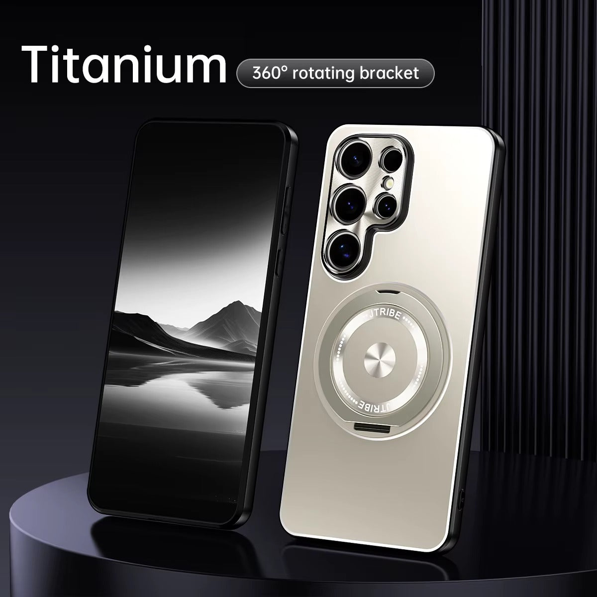 Orbit Ring Stand Lock Case Mobile Case by CoverMeUp - Style 2