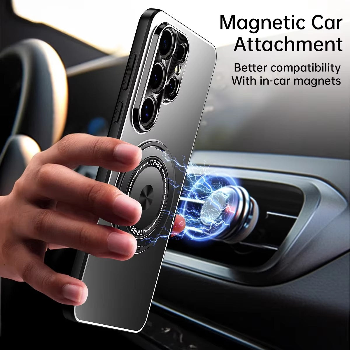 Orbit Ring Stand Lock Case Mobile Case by CoverMeUp - Style 9