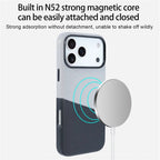 Protective Apple iPhone Back Cover - iPhone 17 Series Sleek Dual Tone Card Holder Case - Style 10