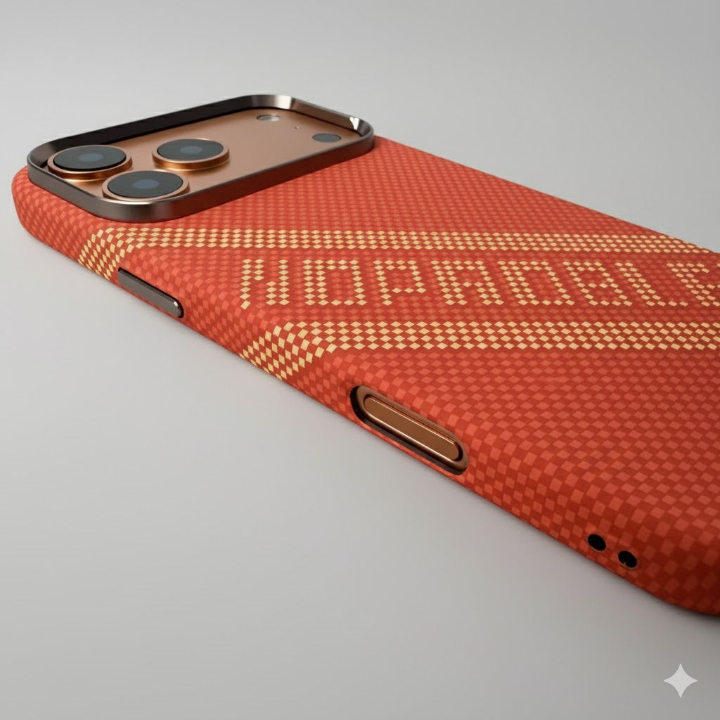 Linea Weave Stripe Carbon Case Mobile Case by CoverMeUp - Style 10