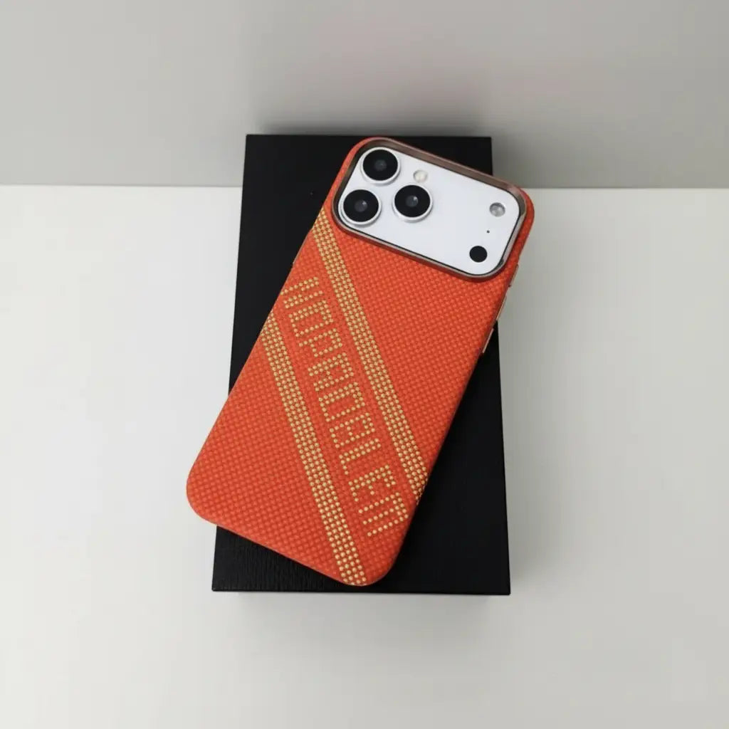 Linea Weave Stripe Carbon Case Mobile Case by CoverMeUp - Style 7