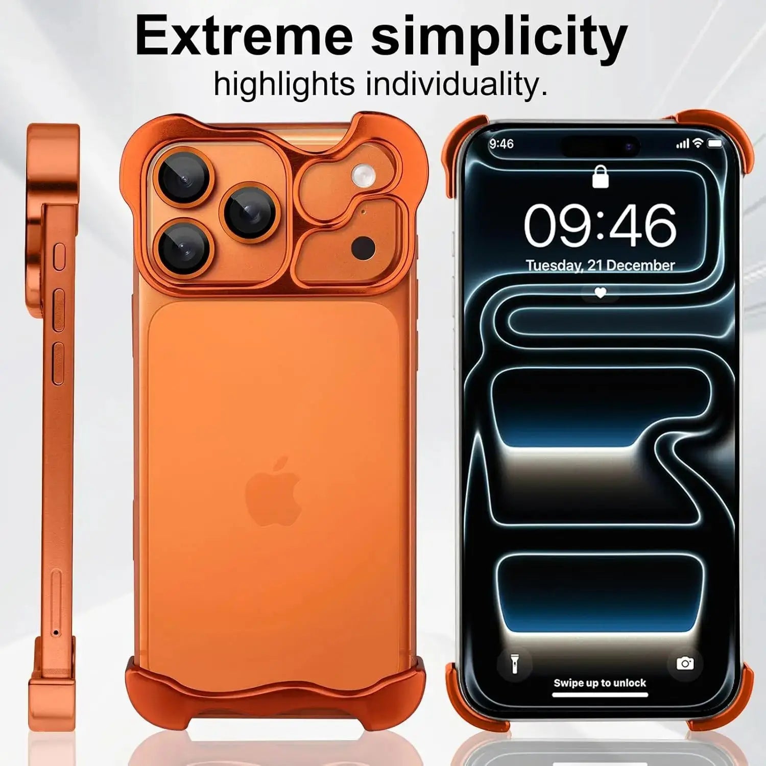 WKND™️ - Titanium Frame Bumper Case Mobile Case by CoverMeUp - Style 6