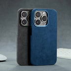Tactile Velvet Classic Leather Case Mobile Case by CoverMeUp - Style 7
