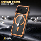 Retro Core Alloy MagSafe Case Mobile Case by CoverMeUp - Style 5