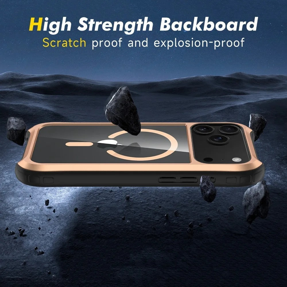 Retro Core Alloy MagSafe Case Mobile Case by CoverMeUp - Style 10