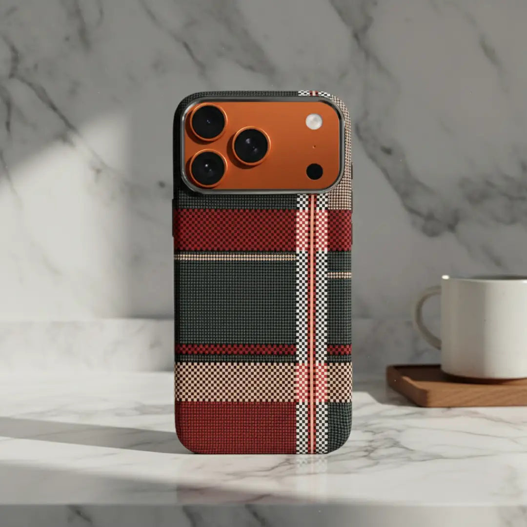 Protective Apple iPhone Back Cover - iPhone 17 Series Ultimate Luminous Magnetic Fiber Case - Style 3