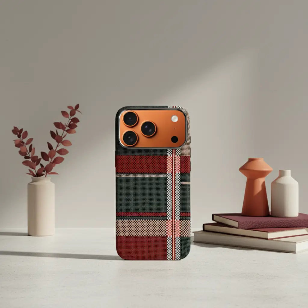 Protective Apple iPhone Back Cover - iPhone 17 Series Ultimate Luminous Magnetic Fiber Case - Style 6