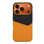 Protective Apple iPhone Back Cover - iPhone 17 Series Sleek Dual Tone Card Holder Case - Style 4