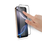 Benks - Smart Shield Crystal and Privacy Tempered Glass Mobile Case by CoverMeUp - Style 6