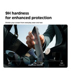Benks - Smart Shield Crystal and Privacy Tempered Glass Mobile Case by CoverMeUp - Style 8