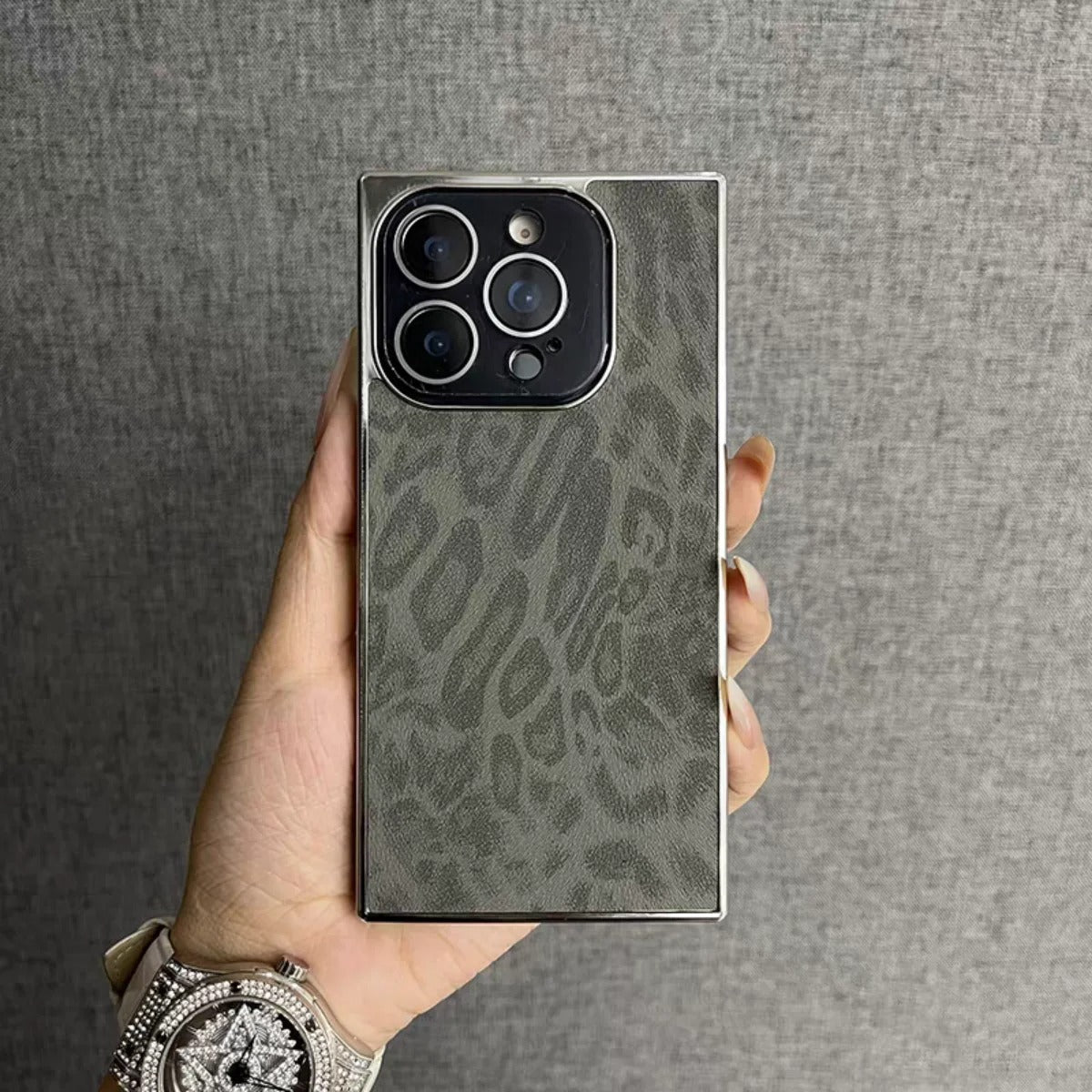 Midnight Camo Texture Case Mobile Case by CoverMeUp - Style 4