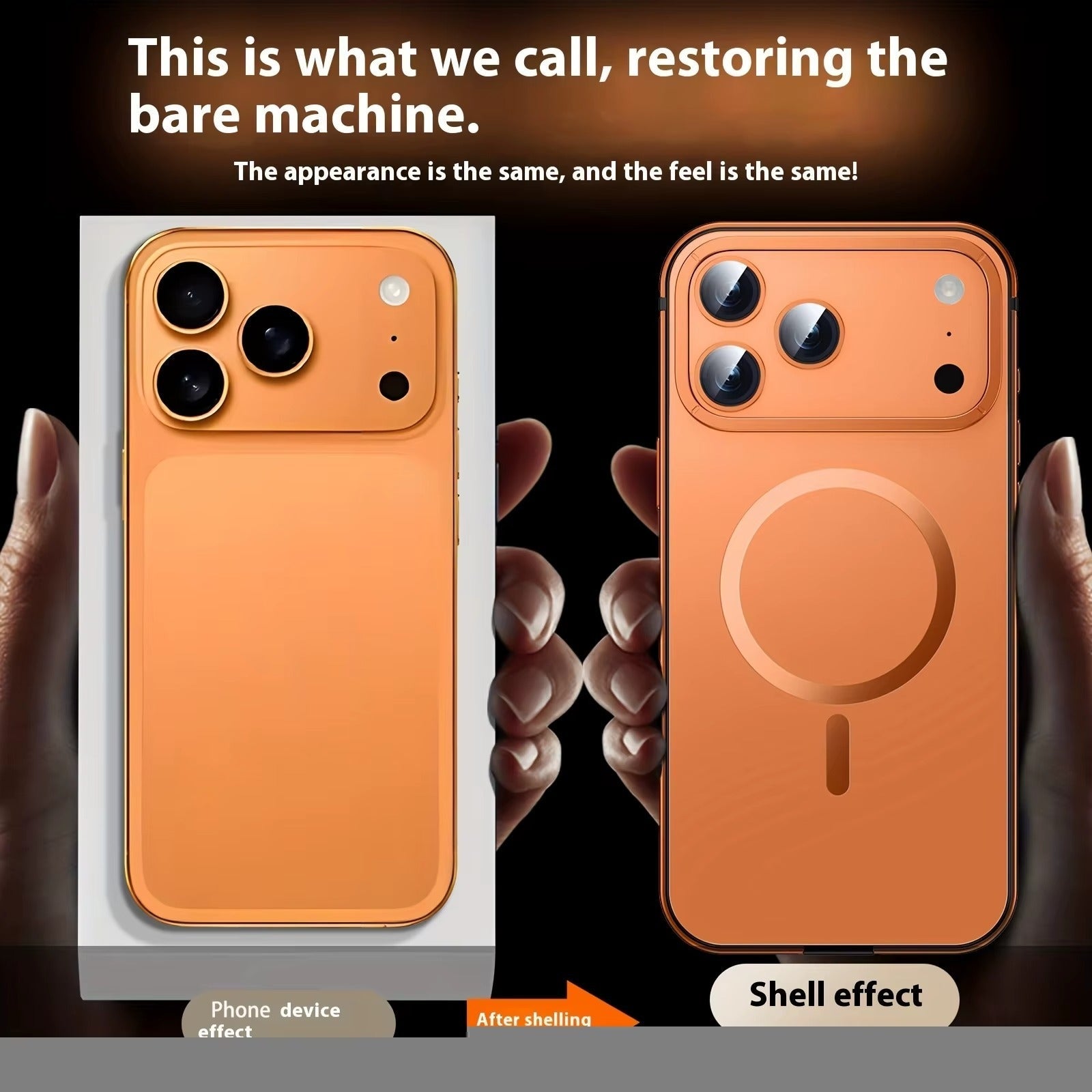 Infinity Edge Metal Magnetic Case Mobile Case by CoverMeUp - Style 14