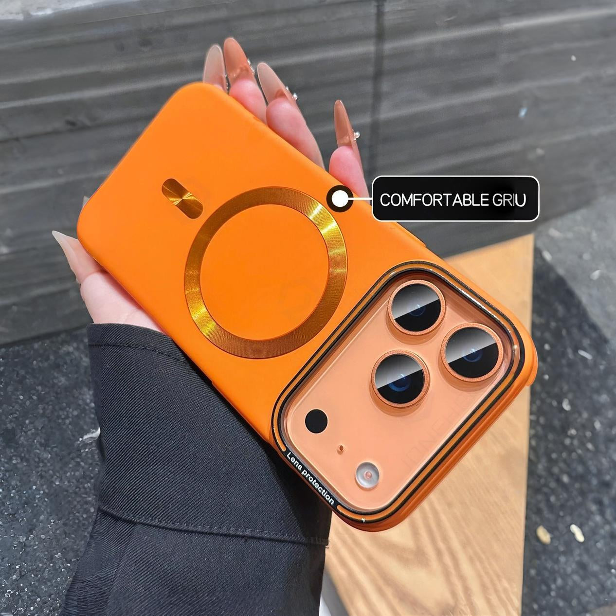 Sunburst Power Alloy MagSafe Case Mobile Case by CoverMeUp - Style 5