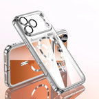 Protective Apple iPhone Back Cover - Ethereal Prism Transparent MagSafe Case - iPhone - Style 15