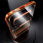 Protective Apple iPhone Back Cover - Dual Core Magnetic Shield Glass Case For iPhone - Style 13
