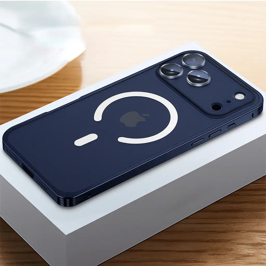 Fire Mist Transparent Magnetic Lock Case Mobile Case by CoverMeUp - Style 3