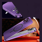 Protective Apple iPhone Back Cover - iPhone 17 Series MetallicMag Magnetic Shockproof Case - Style 17
