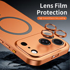 Protective Apple iPhone Back Cover - iPhone 17 Series MetallicMag Magnetic Shockproof Case - Style 8