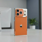 Protective Apple iPhone Back Cover - iPhone 17 Series Novaro Premium Leather Metallic Case - Style 4
